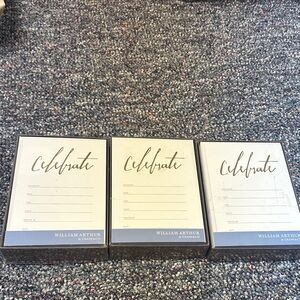 William Arthur by Crane & Co. Celebrate fill - in Invitation Cards/ envelopes